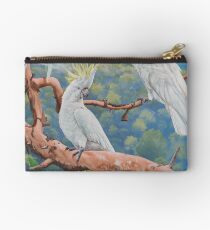 Sulphur-Crested Cockatoos Studio Pouch
