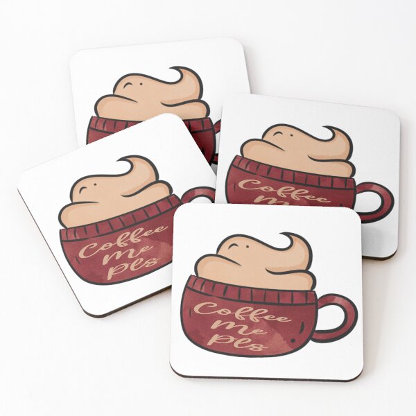 Item preview, Coffee Me Pls Mug with Foam Illustration  designed and sold by quirkycounselor.