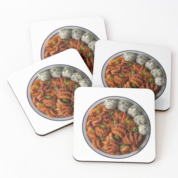Item preview, Stir-Fried Octopus - 낙지볶음 designed and sold by Kito-Kato.