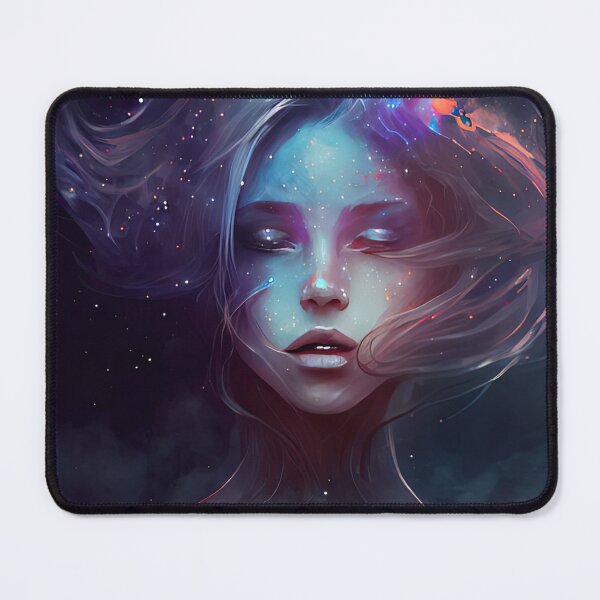 Item preview, girl in space rough paint designed and sold by Jenslemmens.