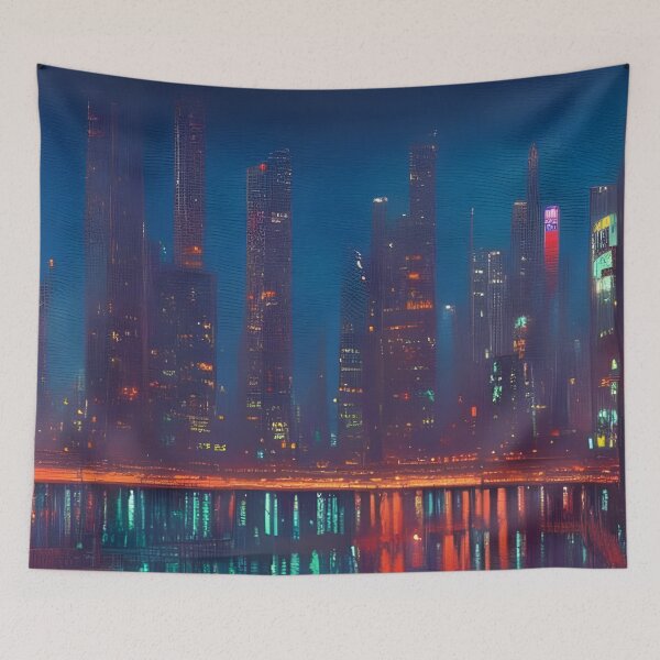 Item preview, City Life Skyline designed and sold by AGHathaway.