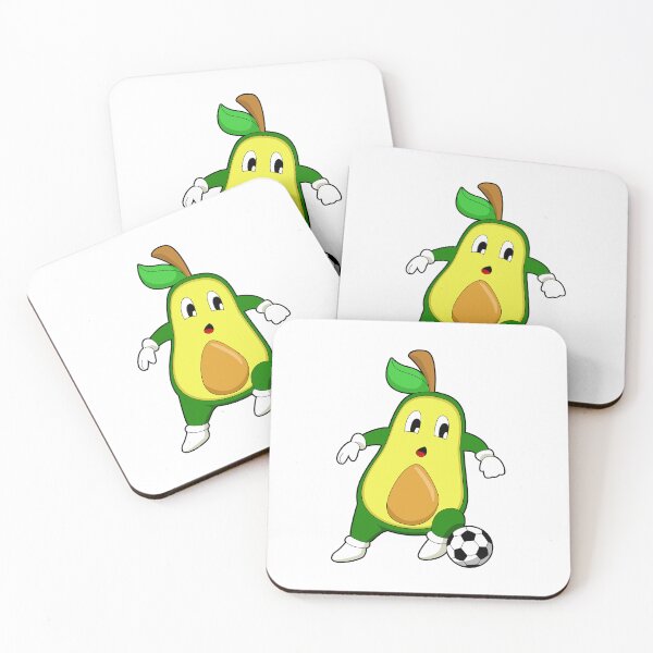Item preview, Avocado Soccer Soccer player designed and sold by Snabdesign84.