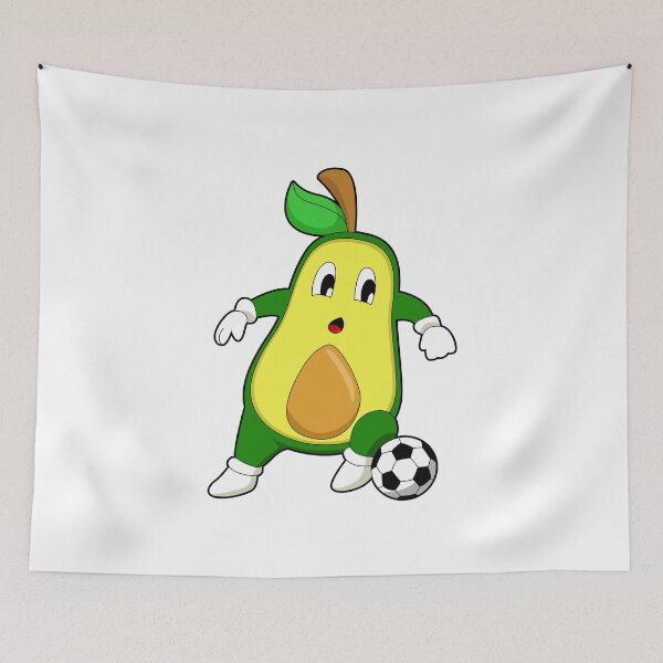 Item preview, Avocado Soccer Soccer player designed and sold by Snabdesign84.