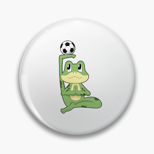 Item preview, Frog Soccer player Soccer designed and sold by Snabdesign84.