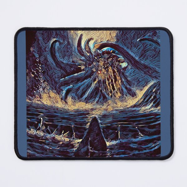 Item preview, Lair of the Beast - H P Lovecraft inspired Art - spcreationsco22 designed and sold by SpCreationsCo22.