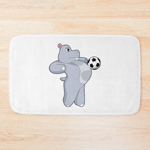 Item preview, Hippo Soccer player Soccer designed and sold by Snabdesign84.