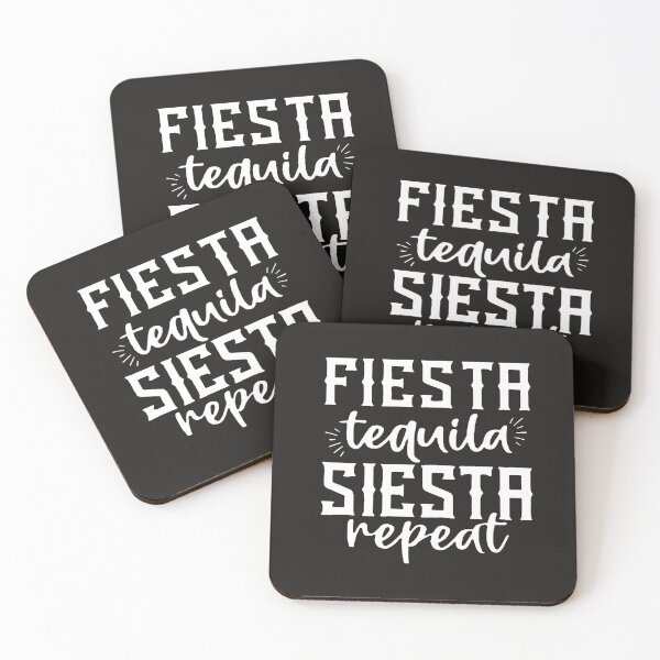 Artikelvorschau, Fiesta Tequila Siesta Repeat & Cinco De Mayo, Junggesellenabschied, Mexiko, Endparty entworfen und verkauft von Sophistical.