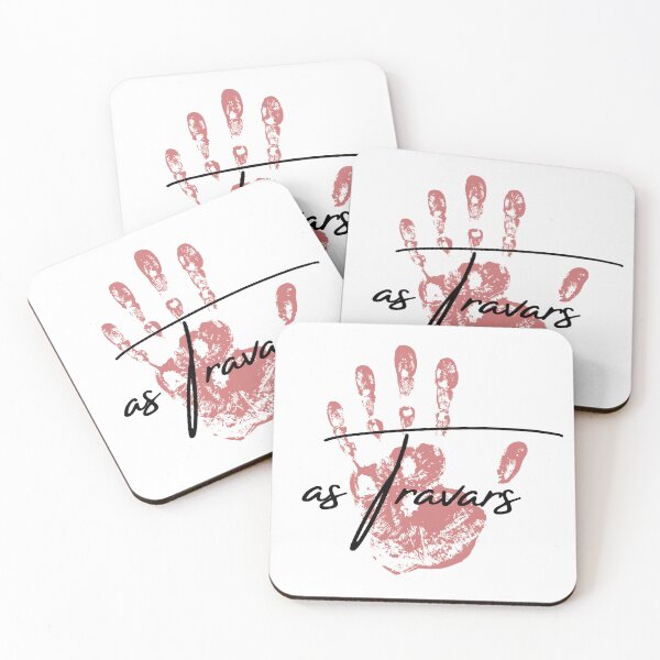 Item preview, As Travars Hand Print designed and sold by JLBookshelf.