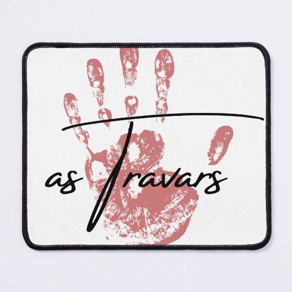 Item preview, As Travars Hand Print designed and sold by JLBookshelf.