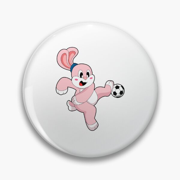 Item preview, Rabbit Soccer player Soccer designed and sold by Snabdesign84.