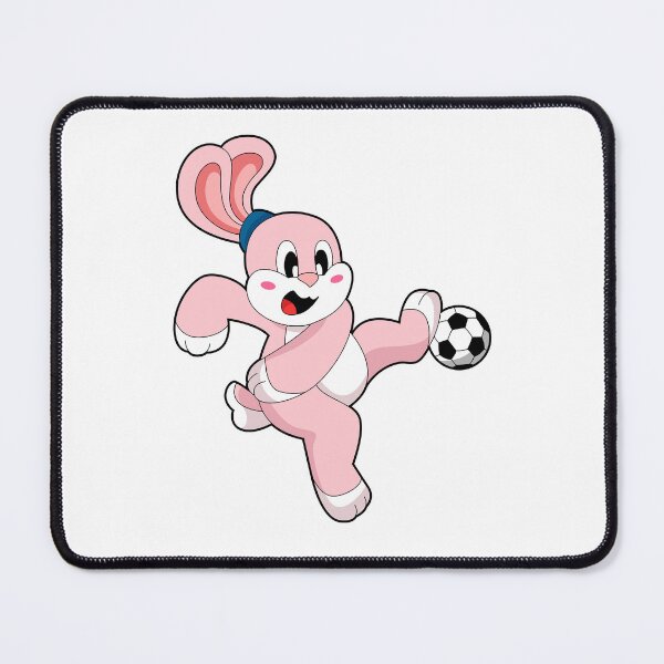 Item preview, Rabbit Soccer player Soccer designed and sold by Snabdesign84.