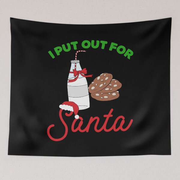 Item preview, I Put Out For Santa - Christmas Cookies Lover  designed and sold by fooderiffic.