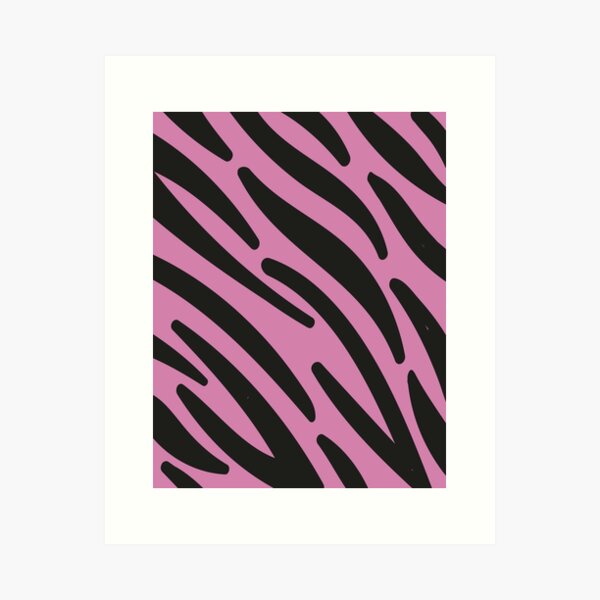 Buffalo Bills Zubaz Zebra Print Art Print by Valientte