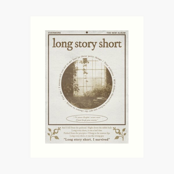 Item preview, Long Story Short designed and sold by lgsketches.