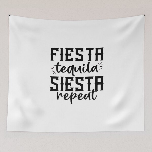 Aperçu de l'œuvre Copie de Fiesta Tequila Siesta Repeat & Cinco De Mayo, Junggesellenabschied, Mexiko, Endparty créée et vendue par Sophistical.