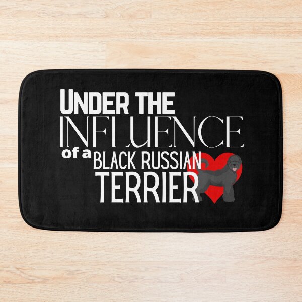 Item preview, Under the Influence of a Black Russian Terrier designed and sold by It's On Backwards.
