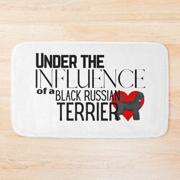 Item preview, Under the Influence of a Black Russian Terrier designed and sold by It's On Backwards.