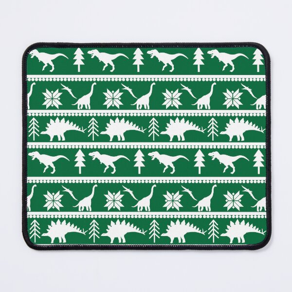 Item preview, Dinosaur Fair Isle Pattern (Green) designed and sold by Zia Frazier.