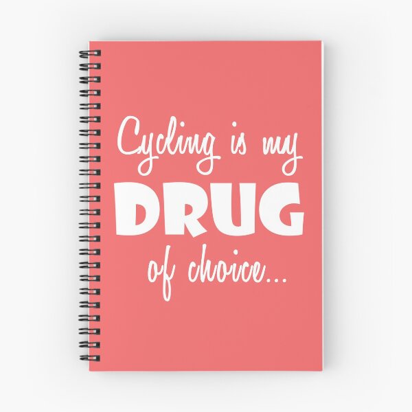 Item preview, Bicycler Cycling Love Birthday Drug of Choice designed and sold by smily-tees.