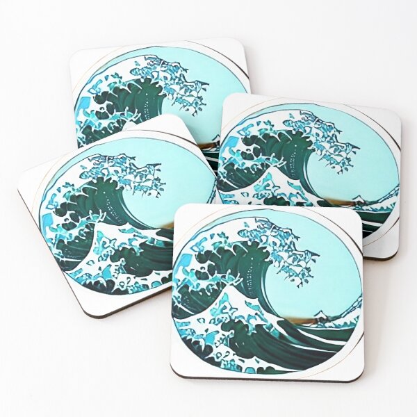 Item preview, Wave Sticker designed and sold by MuffinMeng ⭐⭐⭐⭐⭐.