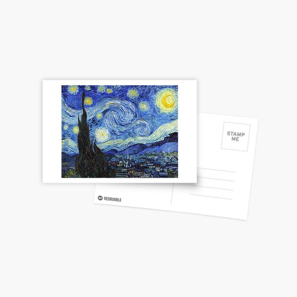 Vincent van Gogh - Nuit étoilée Carte postale