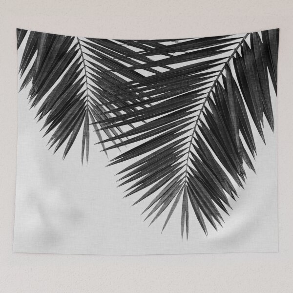 Item preview, Palm Leaf II Black & White designed and sold by Orara Studio.