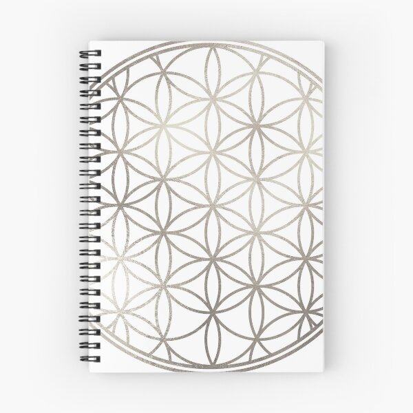 Item preview, Flower of Life, Faux Silver Foil designed and sold by PixDezines.
