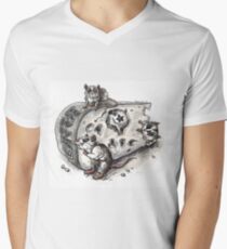 Cheese Men's V-Neck T-Shirt