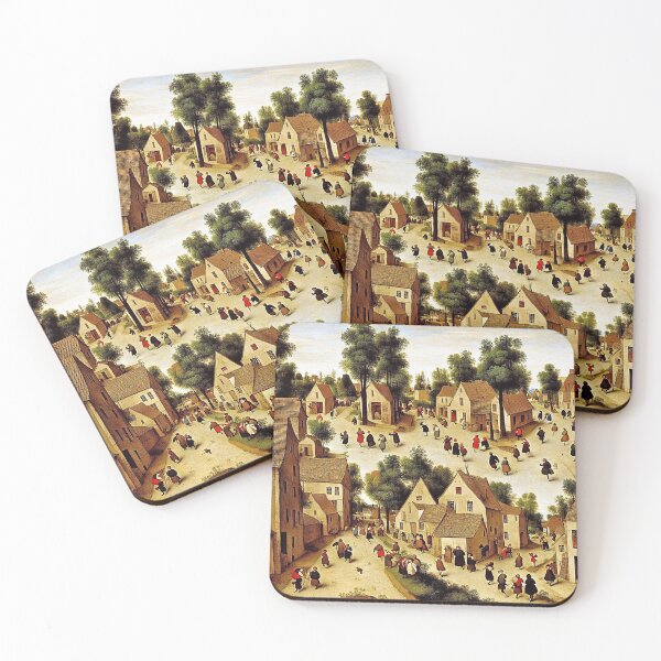 Item preview, small village in the style of Pieter Bruege designed and sold by David-Howells.