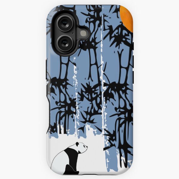 The Waiting Panda iPhone Tough Case