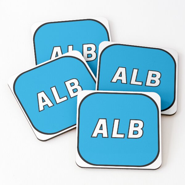Item preview, Alex Albon simple williams square designed and sold by ff1merch ..