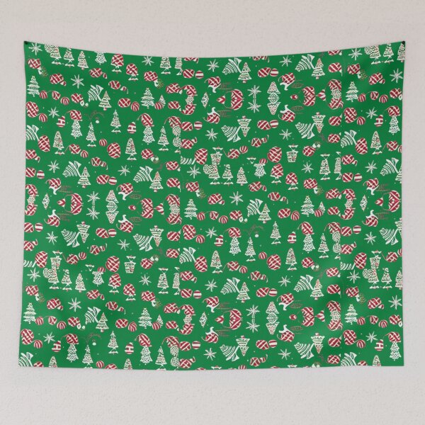 Item preview, Joly Green Christmas Pattern | Xmas designed and sold by 0rsino.