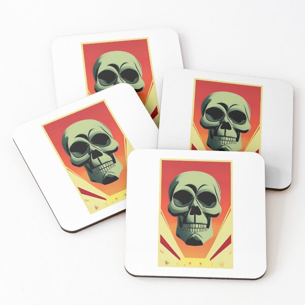 Item preview, Colorful human skull design new 2023 designed and sold by hasanclgn.