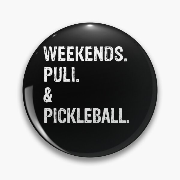 Item preview, Weekends Puli and Pickleball Funny Dog Gift  designed and sold by Guarddogdrive.