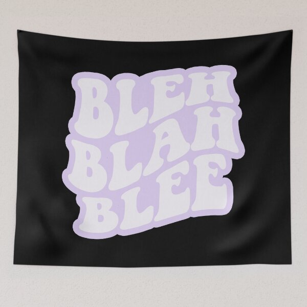 Item preview,  Nonsense Bleh Blah Blee (Vintage Purple) designed and sold by sarascoprox.
