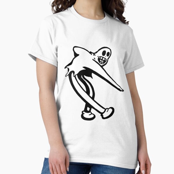 Item preview, Black and white Dancing Ghost designed and sold by Cesar Caligula.