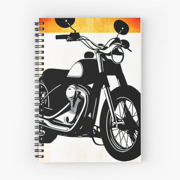 Item preview, 90s Vintage Vector Motorcycle Poster designed and sold by BAYFAIRE.