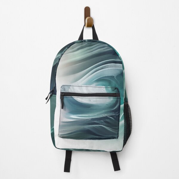 Item preview, Aqua Blue Ice Tunnel with Waves of Water Flowing designed and sold by deniselynnimage.