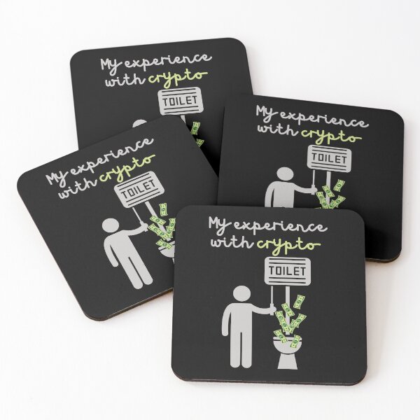 Item preview, MY EXPERIENCE WITH CRYPTO, FLUSHING MONEY DOWN THE TOILET designed and sold by DeeATX.