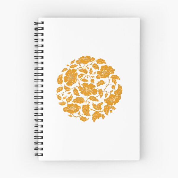 Item preview,  A Circle Made Of Gathering Orange Flowers designed and sold by Tasha-design.