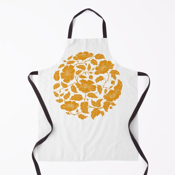 Item preview, A Circle Made Of Gathering Orange Flowers designed and sold by Tasha-design.