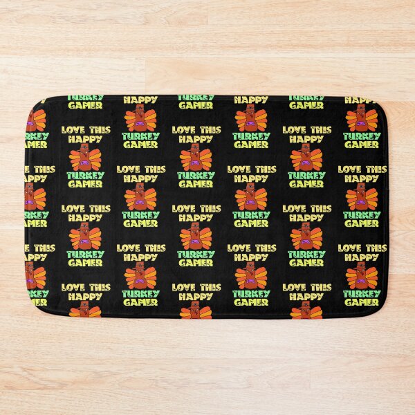 Item preview, Love This Happy Turkey Gamer designed and sold by Storiesforyou.