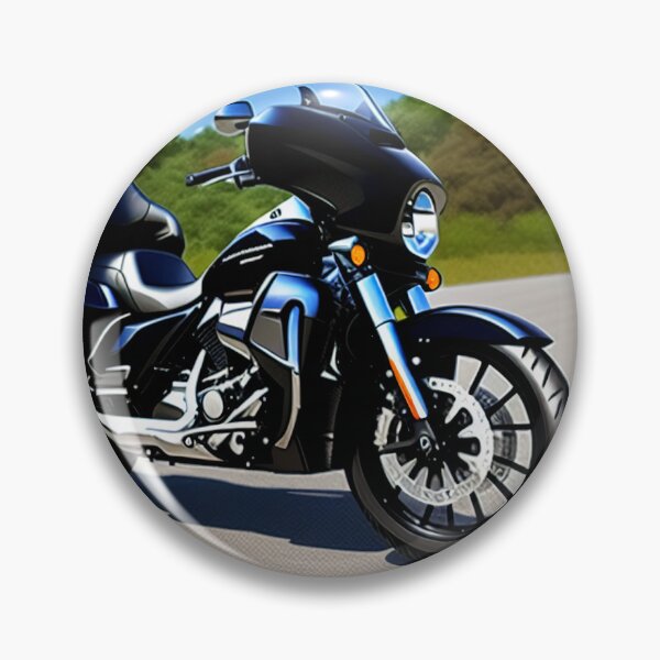 Item preview, Classic Cruiser Motorcycle Black designed and sold by BAYFAIRE.