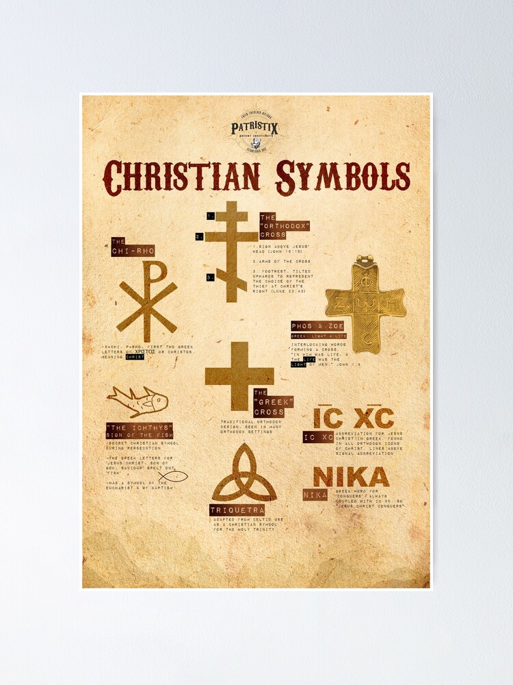 Christian Symbols | Poster