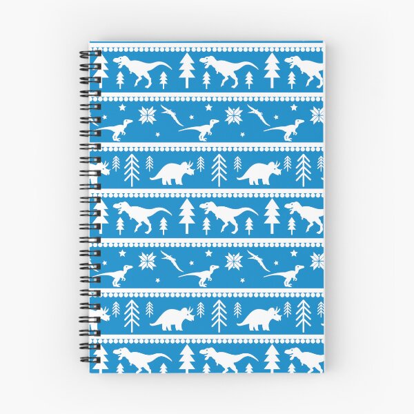 Item preview, Another Dinosaur Fair Isle Pattern (Blue) designed and sold by Zia Frazier.