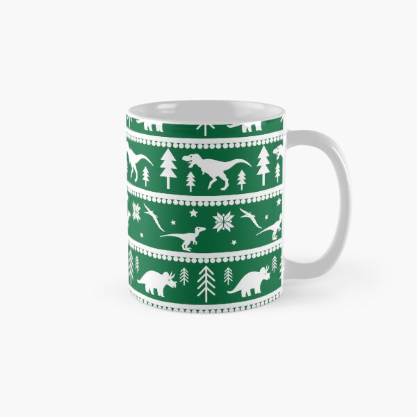 Item preview, Another Dinosaur Fair Isle Pattern (Green) designed and sold by Zia Frazier.
