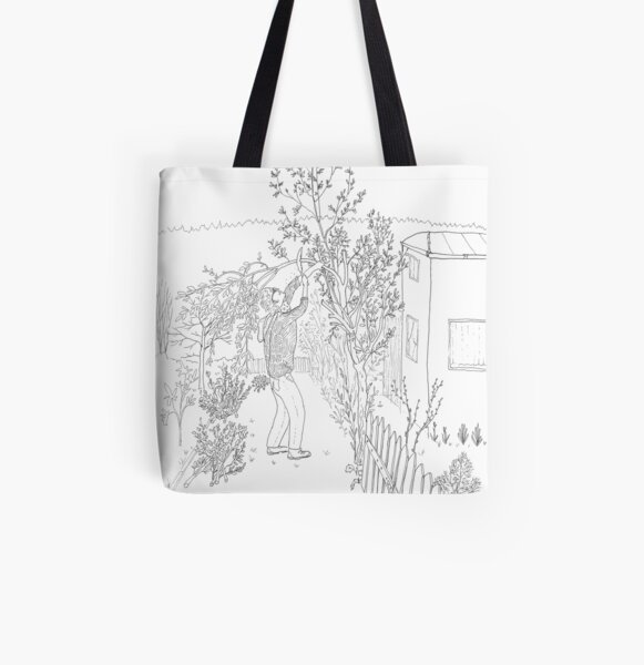 beegarden.works 003 All Over Print Tote Bag