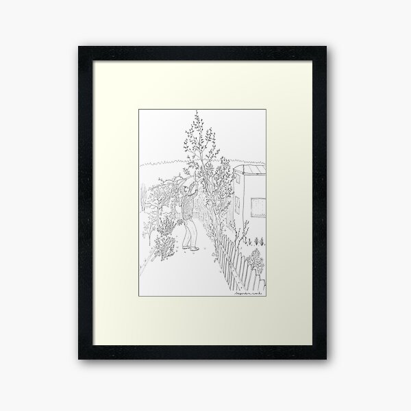 beegarden.works 003 Framed Art Print