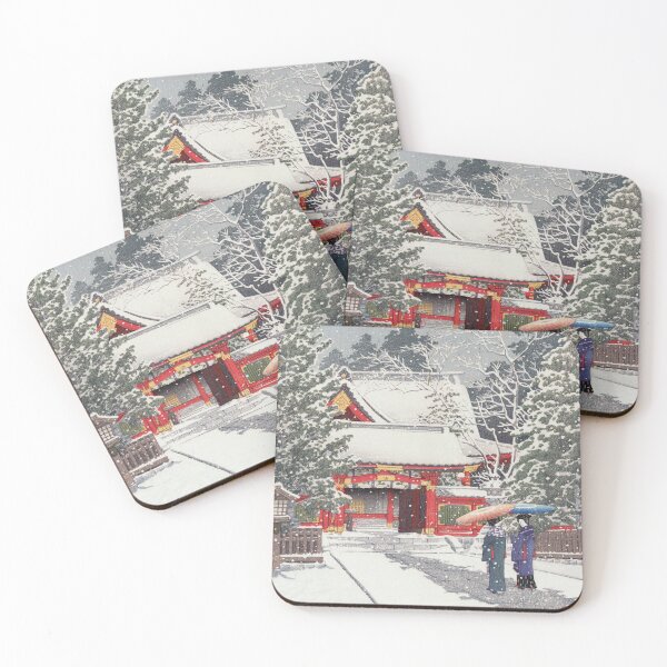 Item preview, Copie de Japanese Art - Yakumo Bridge at Nagata Shrine by Kawase Hasui designed and sold by Ukiyo-Studio.