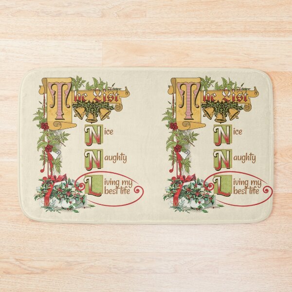 Item preview, Nice, Naughty, Living My Best Life 3 designed and sold by SimplyMe-Plus.